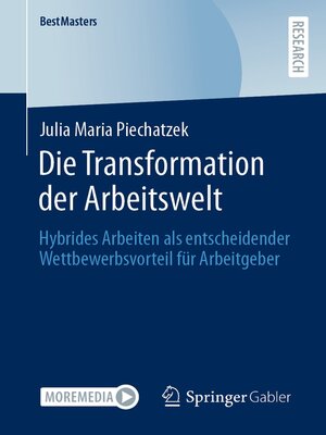 cover image of Die Transformation der Arbeitswelt